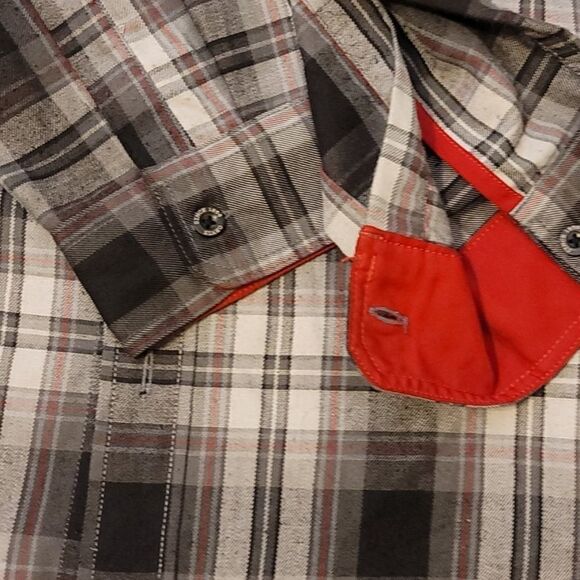 Mens orvis plaid shirt size xxl - Picture 4 of 8